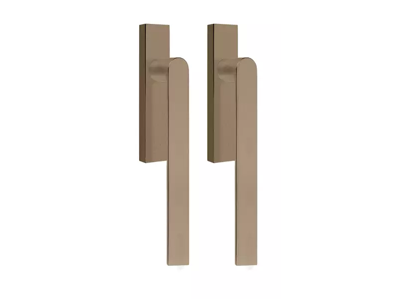 Hefschuifdeurbeslag PVD licht brons Arc Piet Boon PBA230PA Blind